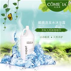 5L桶装健身房用高档酷爽焕肤沐浴露 酷爽去屑洗发水